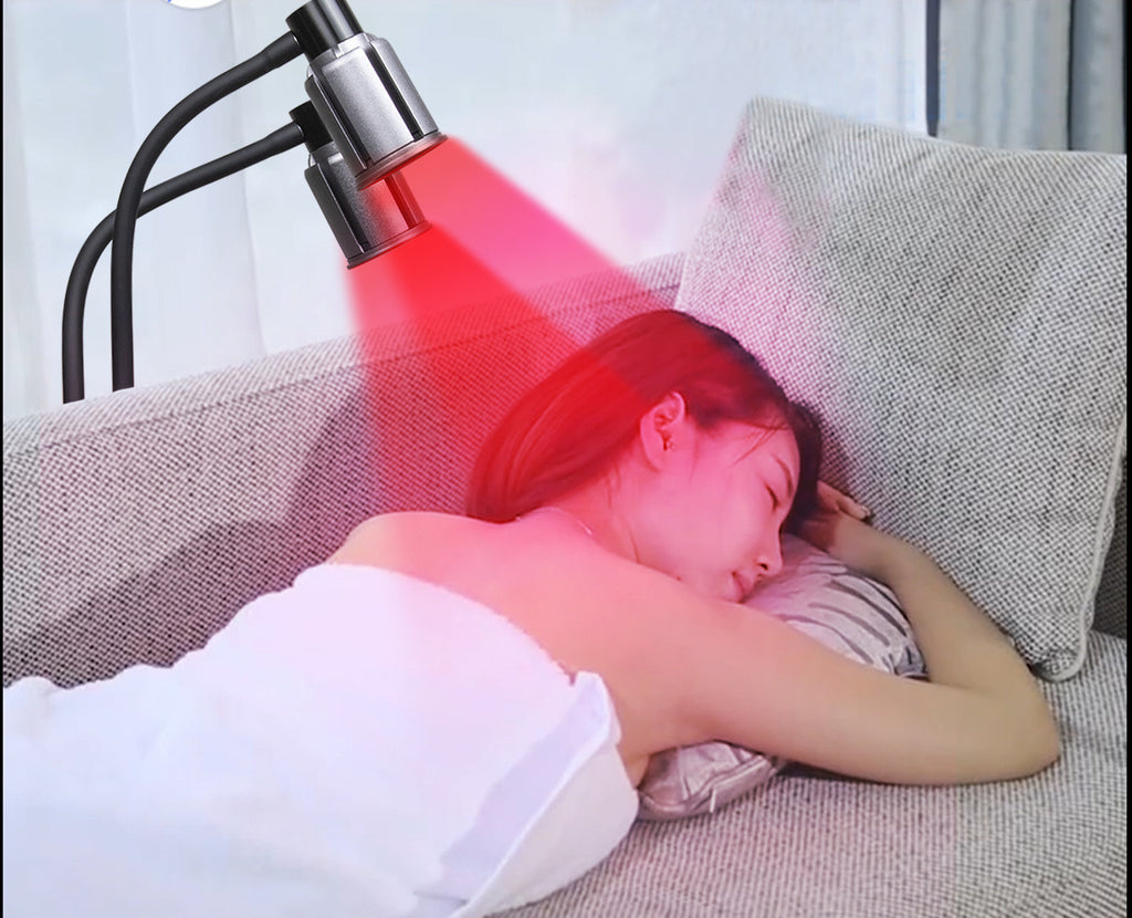 LED Infrared Light Therapy Double Head Beauty Lamp